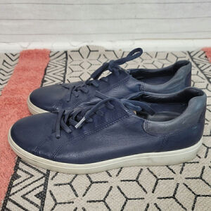 ECCO TOWN SNEAKERS IN NAVY BLUE, SZ 10/44